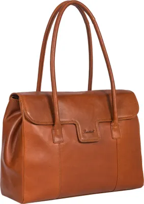 Produktbild von Benthill Damen Handtasche Echt-Leder - Umhängetasche aus weichem hochwertigem Echtleder - Vintage Fashion Bag Beutel - Shopper - Schultertasche