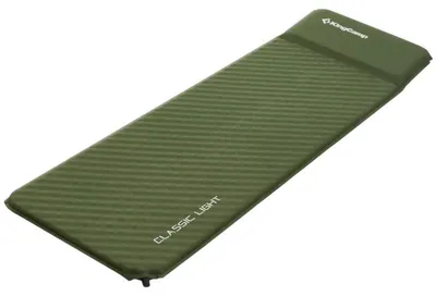 Produktbild von Selbstaufblasbare Isomatte KingCamp Classic Light KM3595 Grün