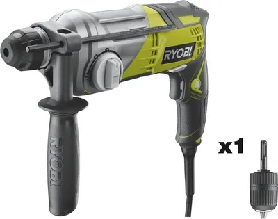 Image de Ryobi RSDS680-KA2 Marteau perforateur SDS 680 W Vitesse de rotation 0-2150 tr/min