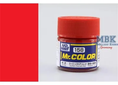 Produktbild von Mr Hobby - Gunze C-158 - Mr. Color (10 ml), Super Italian Red
