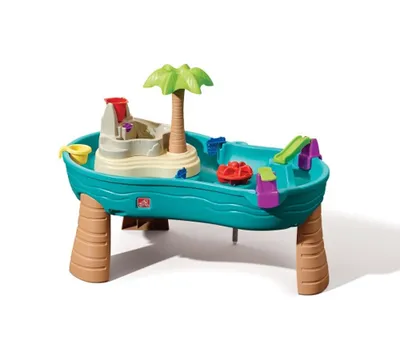 Image de Step2 Splish Splash Seas Water Table Table de jeux aquatiques, bleu ; 850700
