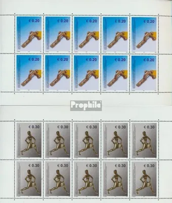 Produktbild von Briefmarken Kosovo 2005 Mi 38Klb-39Klb Kleinbogen (kompl.Ausg.) postfrisch Archäologische Funde