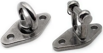 Produktbild von Augplatte Edelstahl A4 Ringmutter/Rundschäkel ARBO-INOX® Größe - 8 mm Art - Rundschäkel