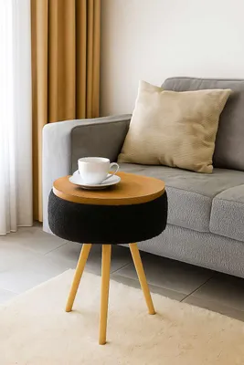 Produktbild von Skye Decor, Hochwertiger Nesting Tisch (3 Teile) Sapphire Eiche, 100% Melamin | Modern