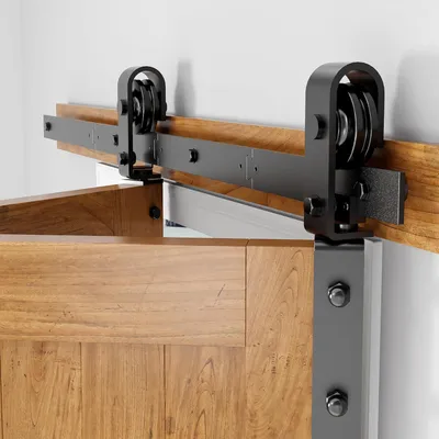 Produktbild von SANKEYTEW Barn Door Loft 101 cm Schiebetürschienen-Set