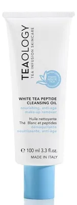Produktbild von Teaology Reinigungsöl mit Peptiden und weißem Tee (100 ml)
