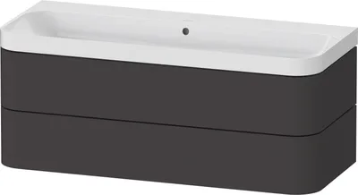 Produktbild von DURAVIT HP4349N80800000 WTU m. Happy D.2 Plus,2 Schk.,o.HL