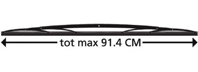 Produktbild von Roca Wiper Blades Heavy Duty Klingengröße: Länge 890 mm
