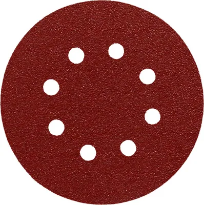 Productafbeelding van Wolfpack Lija met klittenband, schijf Ø 125 mm, met gaten, korrel 120 (10 stuks)