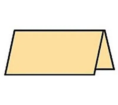 Produktbild von Rössler Papier Paperado-Tischkarte Melon 100x100 mm, ein Stück