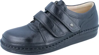 Imagen del producto de Zapatillas de cordones para hombre, color negro, diseñadas para la comodidad