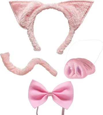 Produktbild von Schweinekostüm Schweinkostüm Bauernhof 4 tlg.