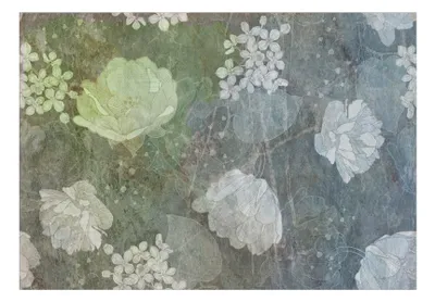 Produktbild von Vlies Fototapete Blumen 450x315 cm Tapeten Wandtapete XXL Retro Vintage b-C-0978-a-a