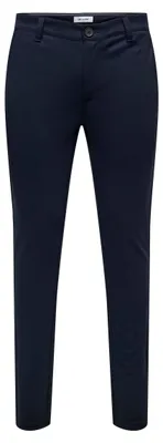 Produktbild von ONLY & SONS Elegante Chino Stoffhose Stretch Business Pants ONSTHOR Größe: 28W / 30L