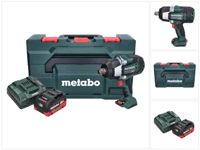 Immagine prodotto di Metabo SSW 18 LTX 1750 BL avvitatore a impulsi a batteria 18 V 1750 Nm 3/4" brushless + 1x batteria ricaricabile 8,0 Ah + caricatore + metaBOX