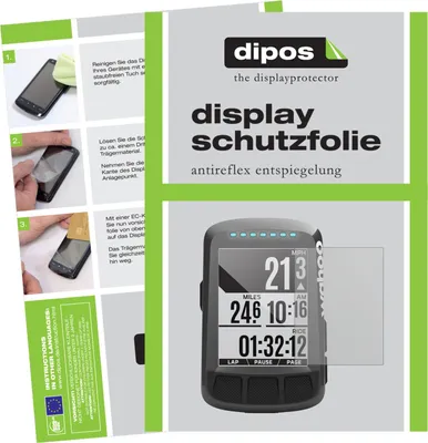 Produktbild von 3x Schutzfolie für Wahoo Elemnt Bolt GPS matt Displayschutzfolie Folie Display Schutz dipos
