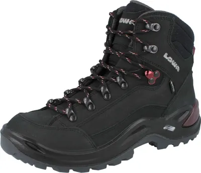 Produktbild von LOWA Renegade GTX Damen Wanderstiefel schwarz Nubukleder - Größe: UK 4