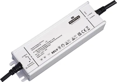 Produktbild von Snappy SPG200-24VSP – LED Netzteil 24V DC, 200 W, IP67, Konstantspannung, PFC,