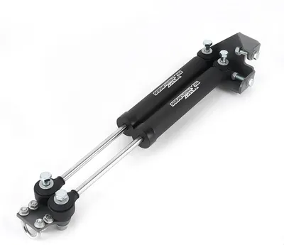 Image de Stabilisateur de direction double pour Jeep YJ Wrangler 4x4, modèles de 1987 à 1995. SUPER