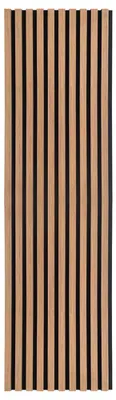 Produktbild von HOME DELUXE Wandpaneel Akustikpaneel SONIC Oiled Oak - 240 x 40 cm, 0,96m²- | Akustik Wand Paneele , Lamellenwand, Akustik Paneele