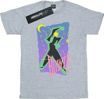 Produktbild von David Bowie - T-Shirt für Herren BI20962 (L) (Grau)