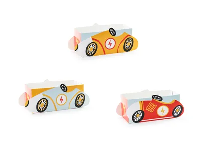 Zdjęcie produktu dla PartyDeco FNS7, Wielobarwny, Papier, 170 mm, 75 mm, 75 mm, 285 mm
