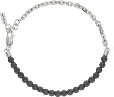 Produktbild von Mabina Armband 925 Silber 533812 mit Hämatit Perlen