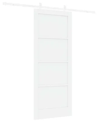 Obrázok produktu pre Posuvné dvere Biela 83 x 202 cm Borovicový masív
