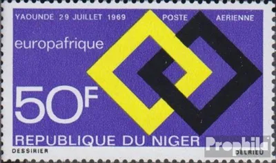 Produktbild von Briefmarken Niger 1969 Mi 228 (kompl.Ausg.) postfrisch Europafrique