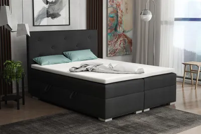 Produktbild von Boxspringbett Schlafzimmerbett PADUA 200x200cm inkl.Bettkasten