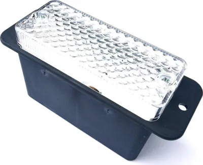 Produktbild von Rückfahrleuchte 134x50x54,8 Rückfahrscheinwerfer 12V 24V E20 IP56 und  Glühbirne