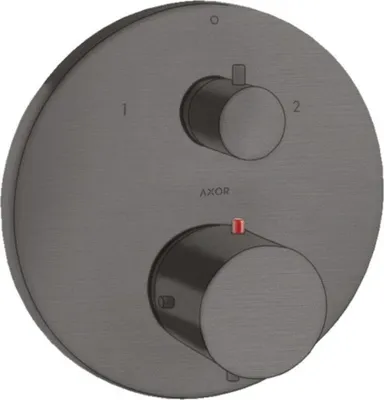 Produktbild von hansgrohe Fertigmontageset Axor Starck UP-THM, m Ab- + Um-V, brush. bla vc