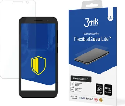 Zdjęcie produktu dla 3MK FlexibleGlass Lite Alcatel 1 2022Szkło Hybrydowe Lite