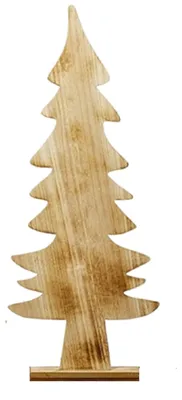 Produktbild von Dekoaufsteller Kjell Tannenbaum Deko Baum Holz natur 61 cm