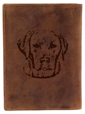 Produktbild von EU Heimtierausweis Hülle Impfpasshülle Hund Motiv Labrador Retriever