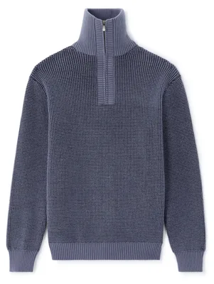 Produktbild von Celio Mewaffle-Pullover mit Stehkragen M