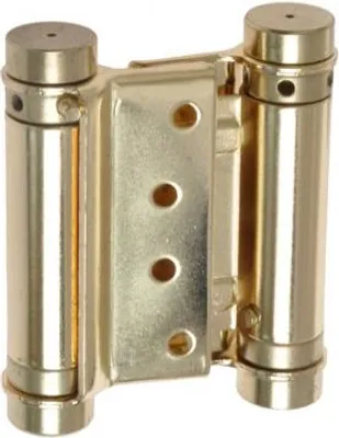 Zdjęcie produktu dla zawias sprężynowy 75 mm pokryty mosiądzem