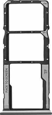 Image de Clappio, support de carte SIM pour Xiaomi Redmi 14C emplacement nano-SIM, noir