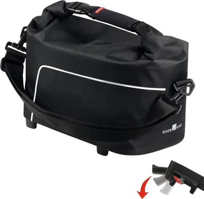 Produktbild von KLICKfix 0269UKW Gepäckträgertasche Rackpack mit UniKlip, 10 Liter, Waterproof, schwarz
