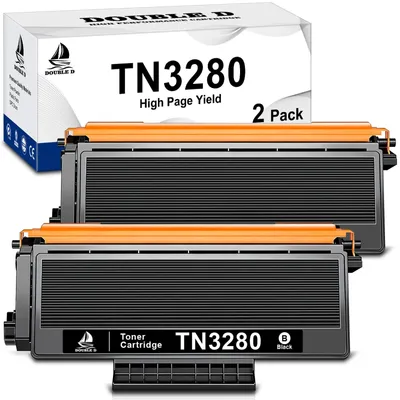 Toner TN3280 für Brother HL-5350DN, 2er-Pack Schwarz