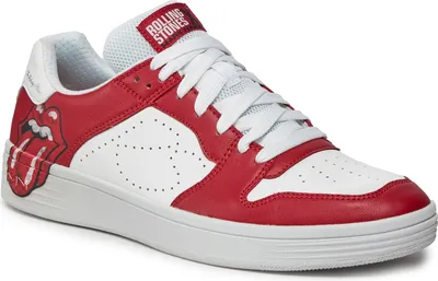 Produktbild von Skechers Sneaker Low MN x Rolling Stones: Palmilla - RS Marquee Herren 31363432303237 Weiß 46 EU
