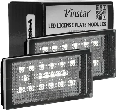 Produktbild von Vinstar LED Kennzeichenbeleuchtung kompatibel mit BMW E46 VOR Facelift Coupe M3 1998-2003