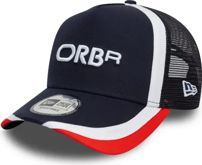 Produktbild von New Era A-Frame Snapback Trucker Cap - RETRO Red Bull Racing