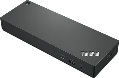 Produktbild von Lenovo ThinkPad Thunderbolt 4 WorkStation, Kabelgebunden, Thunderbolt 4, 230 W, 10,100,1000 Mbit/s, Schwarz, Rot, 40 Gbit/s