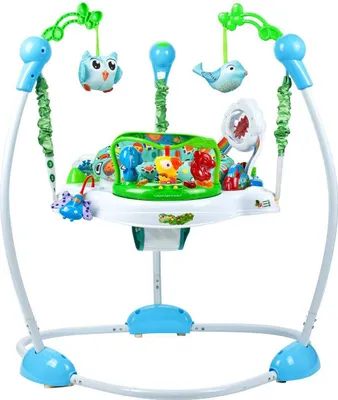 Obrázok produktu pre Hopsacie a hracie centrum MalPlay | výškovo nastaviteľné detské hopsadlo | vrátane hračiek so svetlami a melódiami | od 6 mesiacov | max. 11,3 kg / 81