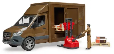 Zdjęcie produktu dla Bruder MB Sprinter UPS ze sterownikiem i akcesoriami 2678