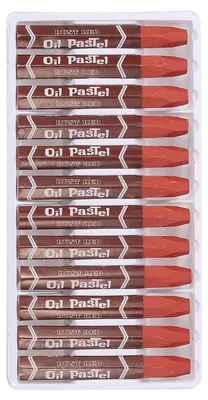 Produktbild von Ölpastelle Braun 12 Stück Weich Cremig Kunstbedarf Malen Zeichnen Graffiti