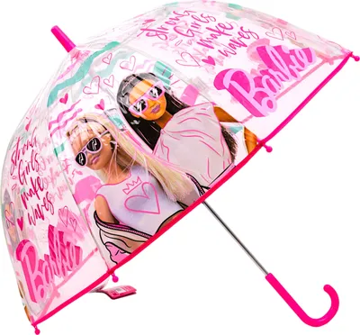Produktbild von Barbie Regenschirm - Mädchen Stockregenschirm - Kuppelschirm Ø 70 cm