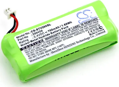 Immagine prodotto di TECHTEK Batteria compatibile con [Stageclix] Jack V2 Transmitter sostituisce 399459