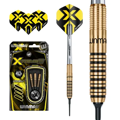 Produktbild von Winmau Xtreme2 - 1 Brass Soft darts